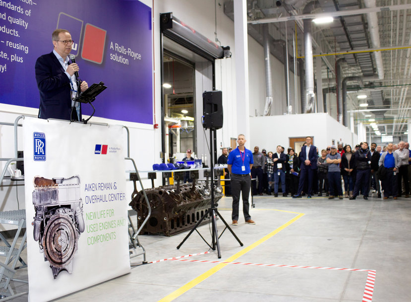 Rolls-Royce opens mtu Remanufacturing and Overhaul Center in U.S